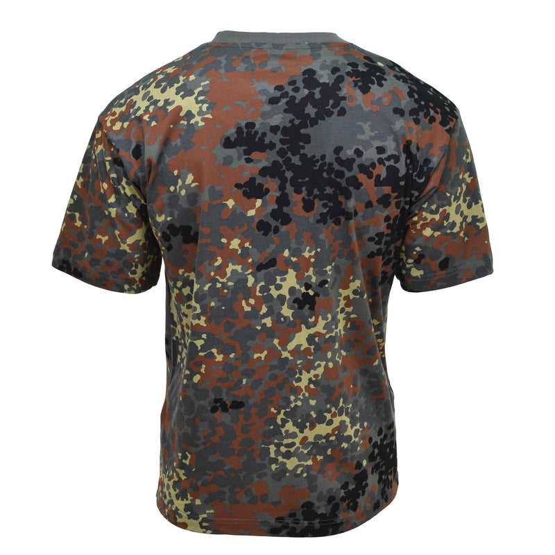 MFH Amerikaanse militaire sportkleding T-shirts BW Camouflage Lichtgewicht Ademend