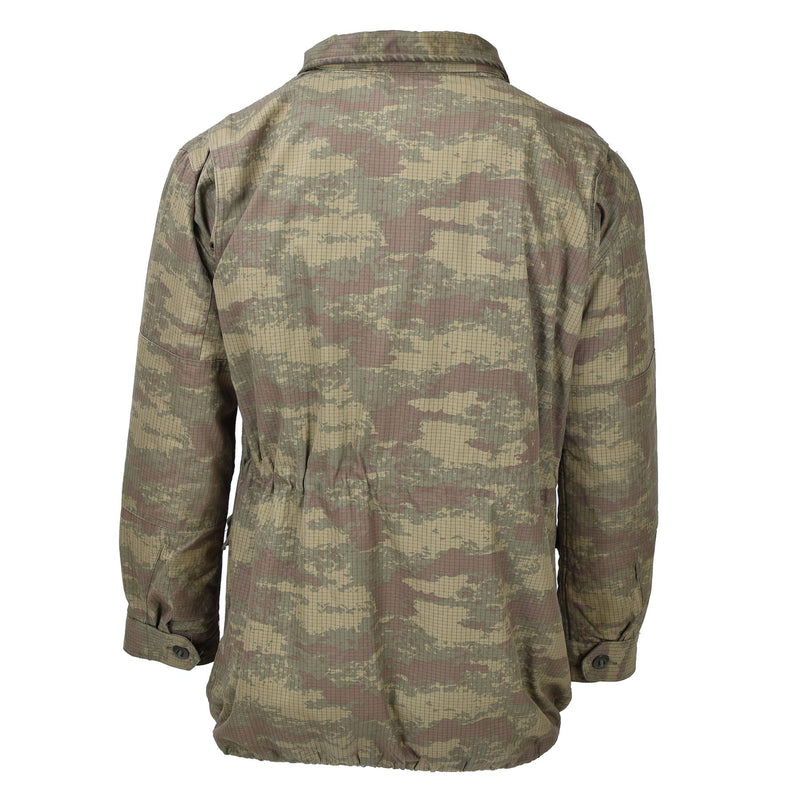 Originele Turkse militaire parachutisten Jacket Parka Camo Ripstop Lined Army