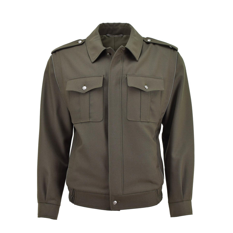 Originele Tsjechische militaire blouse jas Field Troops Casual Army Olive Blouson Nieuw