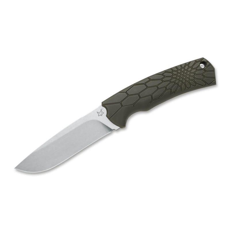 Fox Knives Brand Italië Core Vox Fixed Blade Knife Becut Steel Green Olive