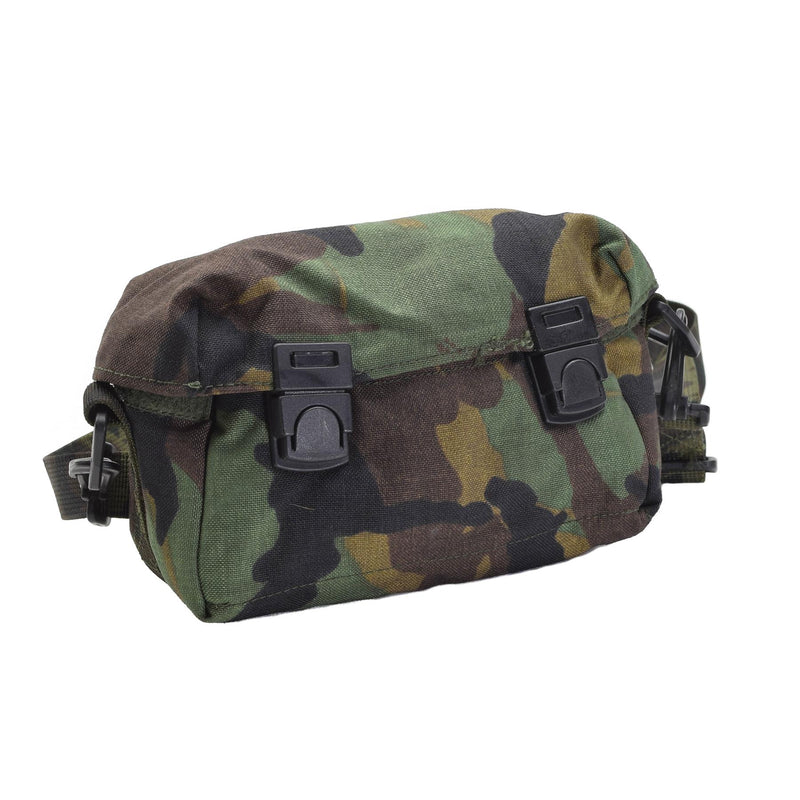 Originele Amerikaanse militaire schoudertas Pouch Woodland Camouflage Buckle Sluiting nieuw