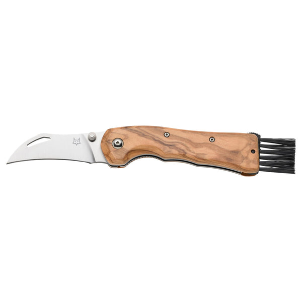 Fox Knives Fox Spora FX-409 OL VLOUWENDE MEISHOUD MESSELIJK RAAMLESS STAAL 12C27