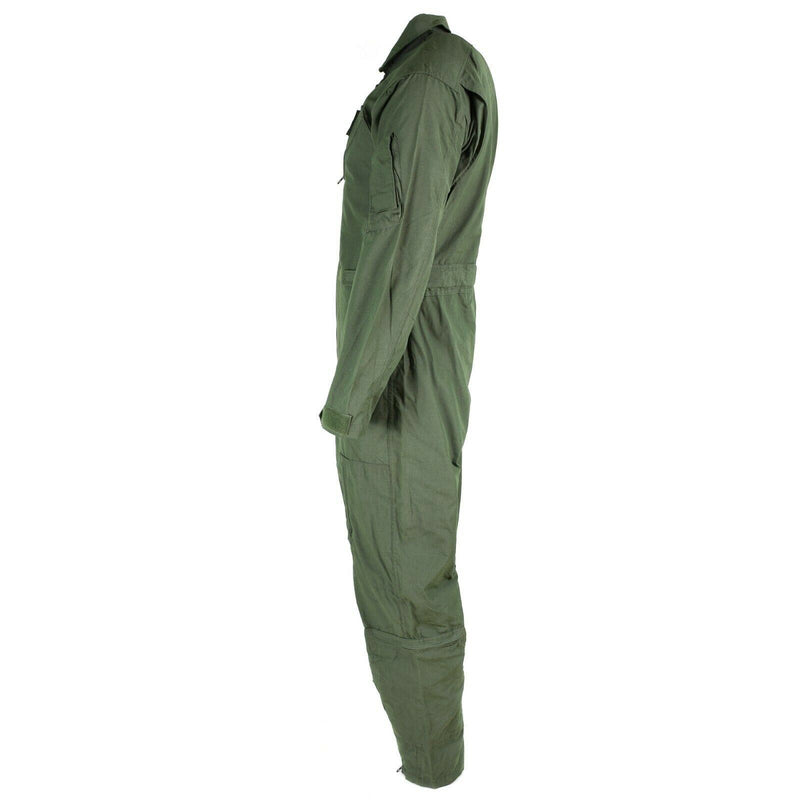 Echte Amerikaanse leger Coverall USAF CWU-27/P Flight Suit Green Nomex Fire Resist