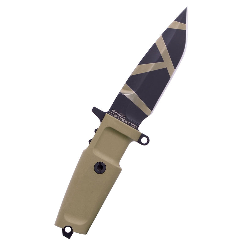 Extrema -verhouding Col Moschin C Tactical Fixed Blade Knife Woestijn Warfare Edition