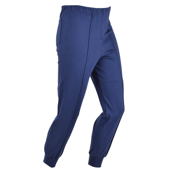 Originele Italiaanse luchtmacht Sport Blue Sweatpants Activewear Vintage broek Nieuw