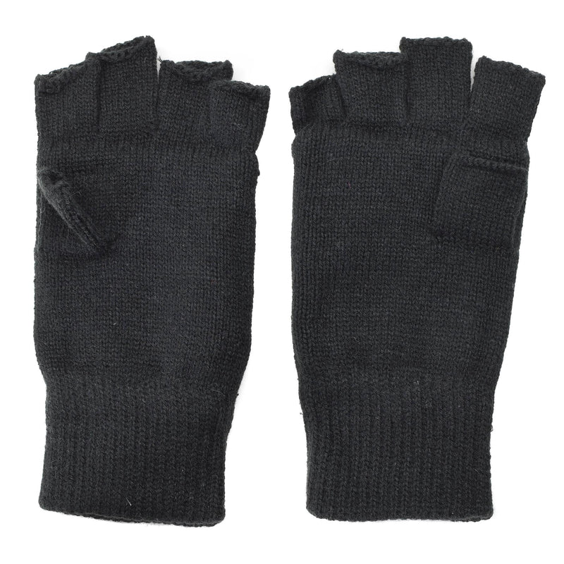 MIL-TEC handschoenen mannen Warm Fingerless Thinsulate ™ voering Zwarte wintertactische uitrusting