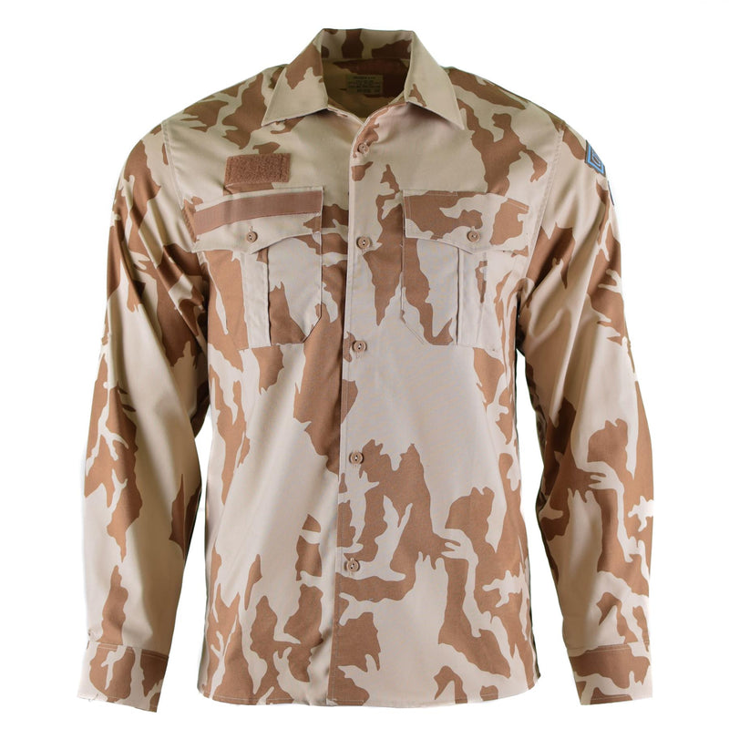 Echt Tsjechisch legerhirt woestijn camouflage 95 velduniform militair surplus nieuw