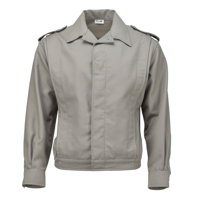 Echt Frans militair jasje blouse Ike shirt grijs vintage surplus blouson nieuw