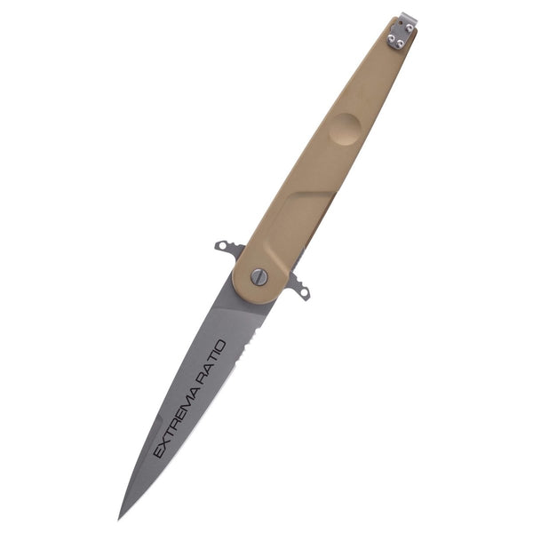 Extrema -verhouding BD4 Lucyk Desert Pocket Pocket Mes Tactical Folding Spear Point Blade