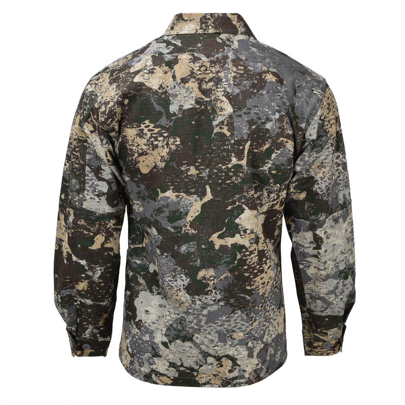 MIL-TEC Militaire US BDU Field Tactical Jacket R/S Camouflage Uniform Ripstop