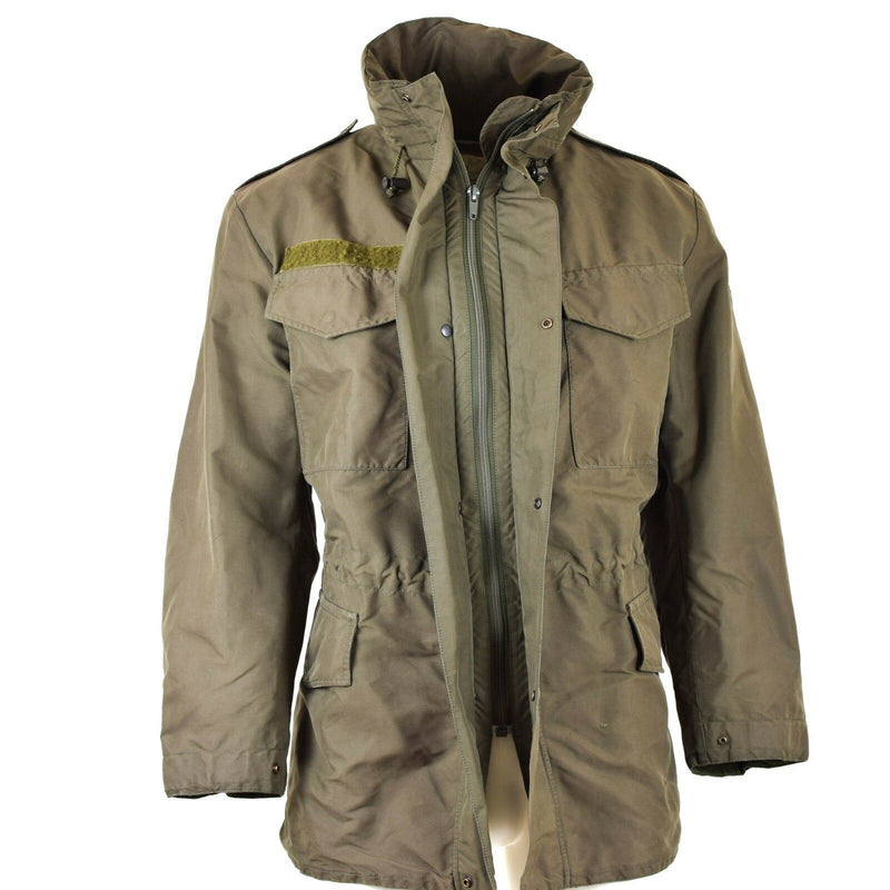 Echt Oostenrijkse legergevecht M65 Jacket Goretex Military Olive Parka Waterdicht