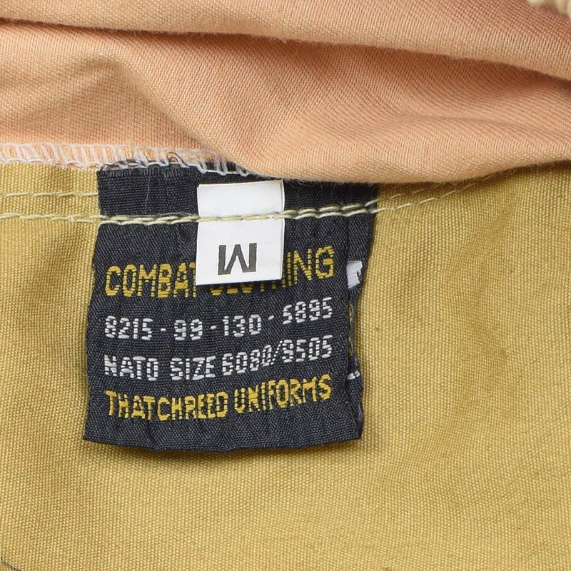 Origineel Brits militair werk safari tan broek verstelbare werkkleding broek nieuw