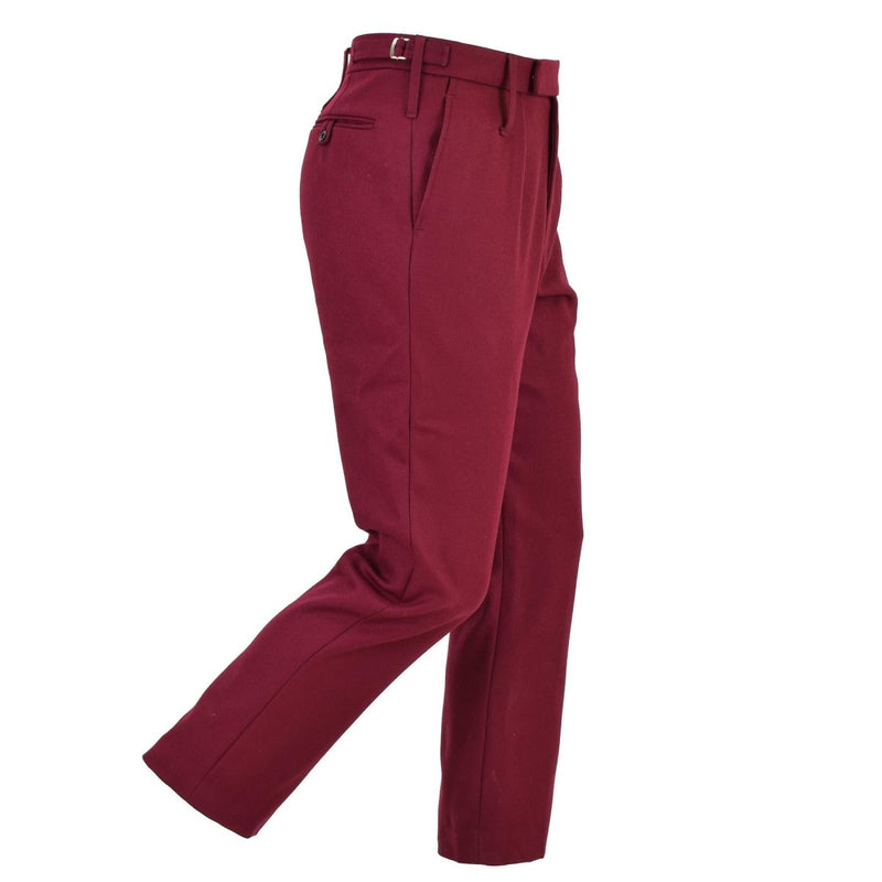 Echte Britse leger uniforme broek jurk Royale Hussars Bordeaux broek