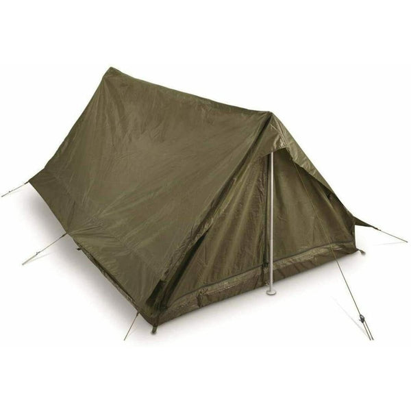 Echt Frans leger F1/F2 2-persoons tent Olive Beige France Militair Surplus Nieuw