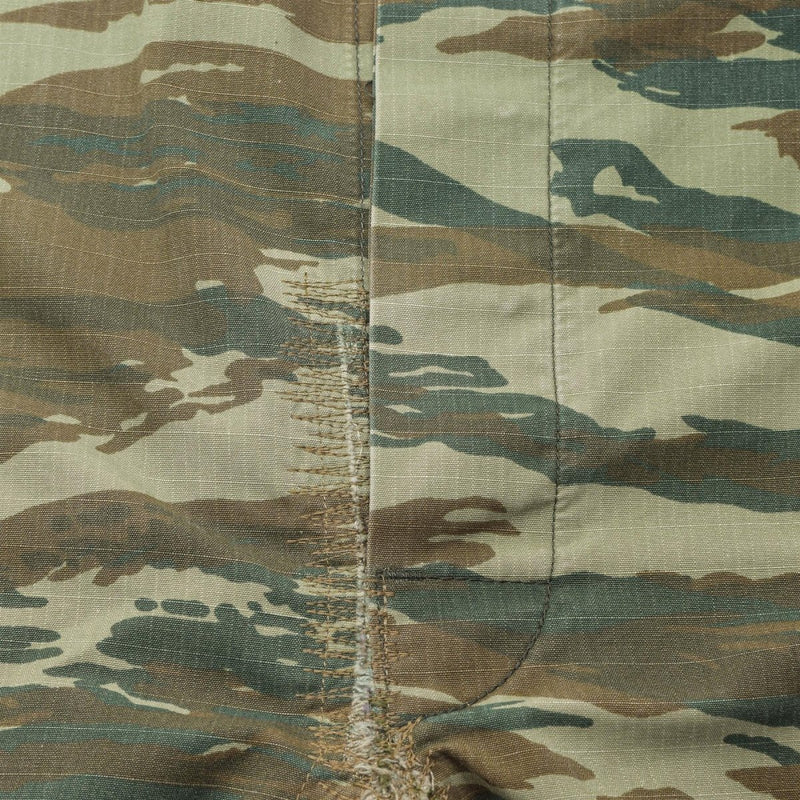 Echte Griekse leger BDU -broek hagedis camo ripstop Griekenland militaire surplus broek