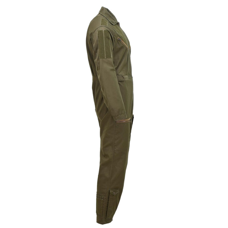 Echte Italiaanse Aircrew Flight Coverall Militair pak monteur Olive Jumpsuit