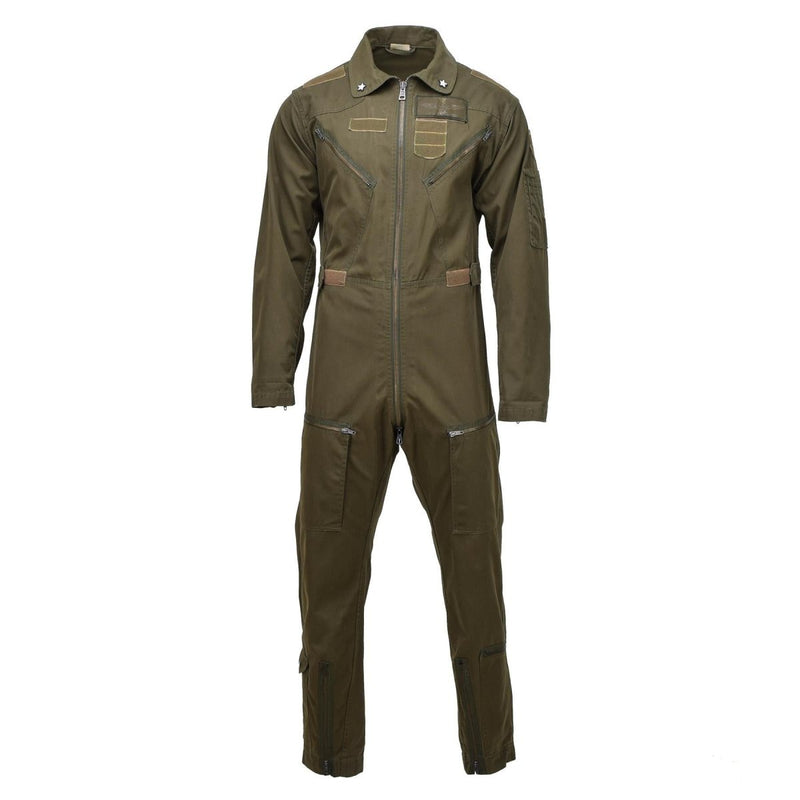 Echte Italiaanse Aircrew Flight Coverall Militair pak monteur Olive Jumpsuit