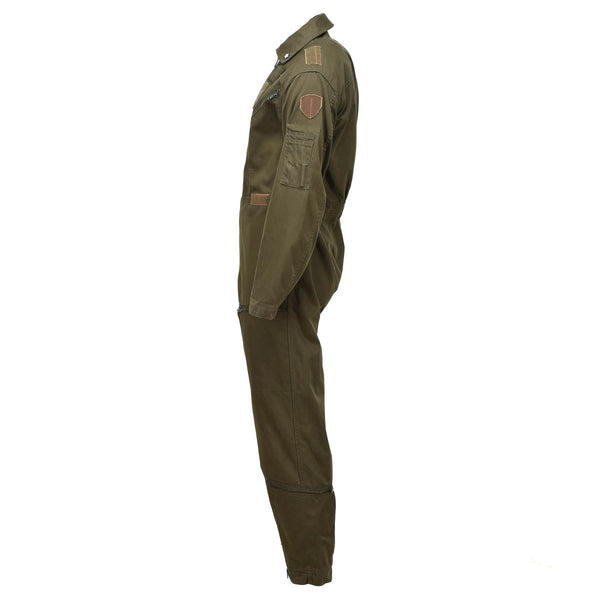 Echte Italiaanse Aircrew Flight Coverall Militair pak monteur Olive Jumpsuit