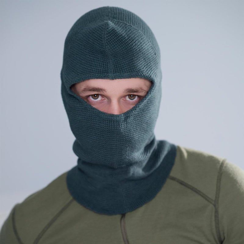 Echt Zwitserse leger Balaclava Gray Zwitserland Militaire kwestie Face Mask Nieuw