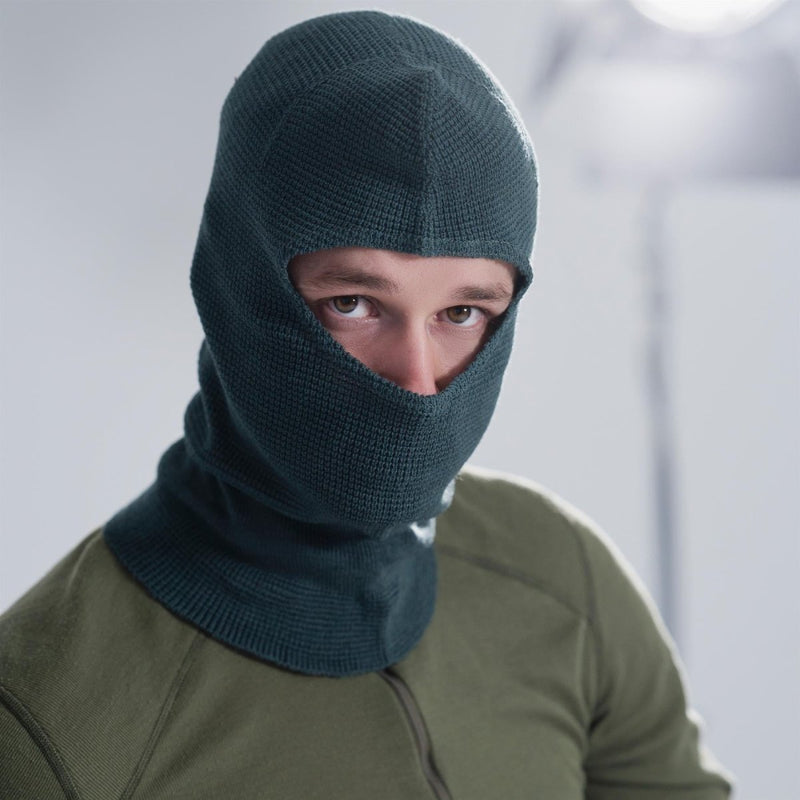 Echt Zwitserse leger Balaclava Gray Zwitserland Militaire kwestie Face Mask Nieuw