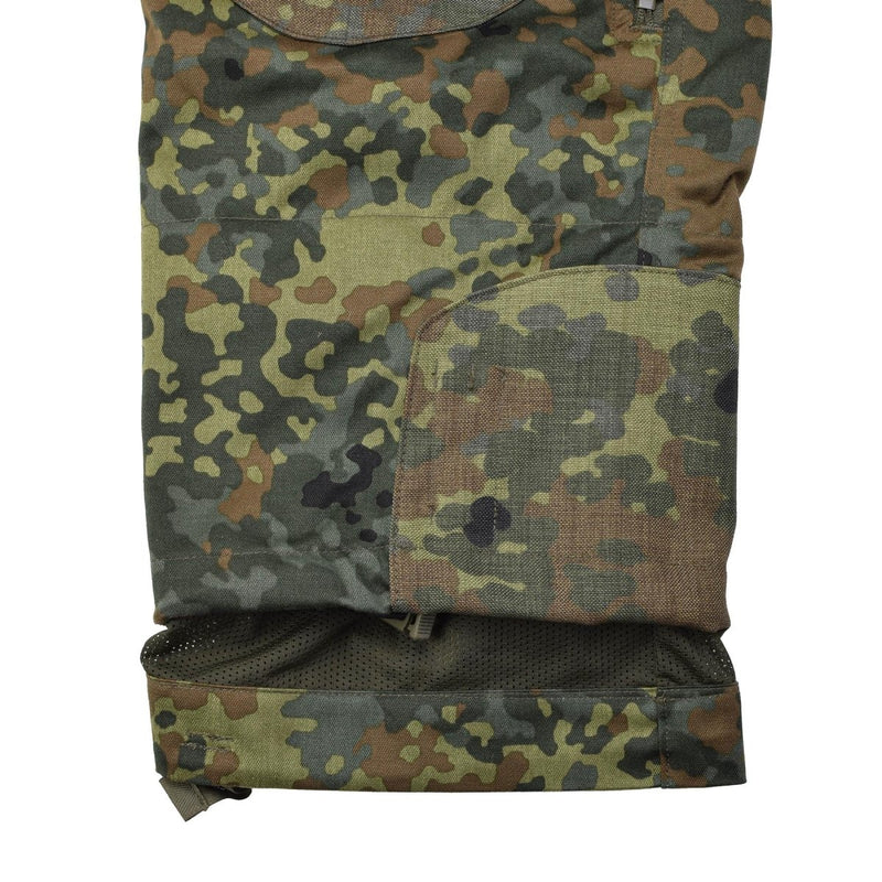 Leo Kohler Kbs Flecktarn Camo tactische broek Versterkte broek Troops Combat