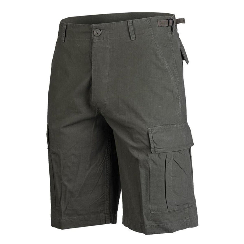 Mil-Tec Brand U.S. Army Style OD Prewashed Bermuda Lichtgewicht Ripstop shorts