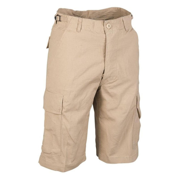 MIL-Tec Brand U.S. Militaire Bermuda-stijl voorgesproken Khaki Bdu Ripstop shorts