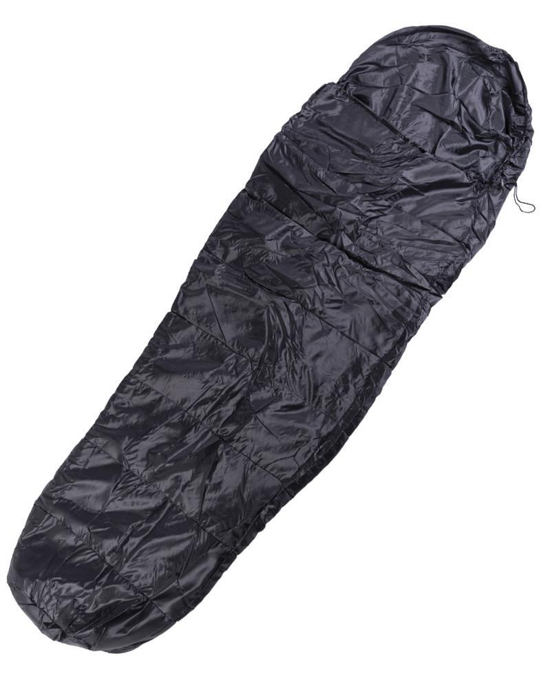 MIL-TEC COMMANDO Sleeping Bag 225cm 2 Way Zipper Left Side Lightweight