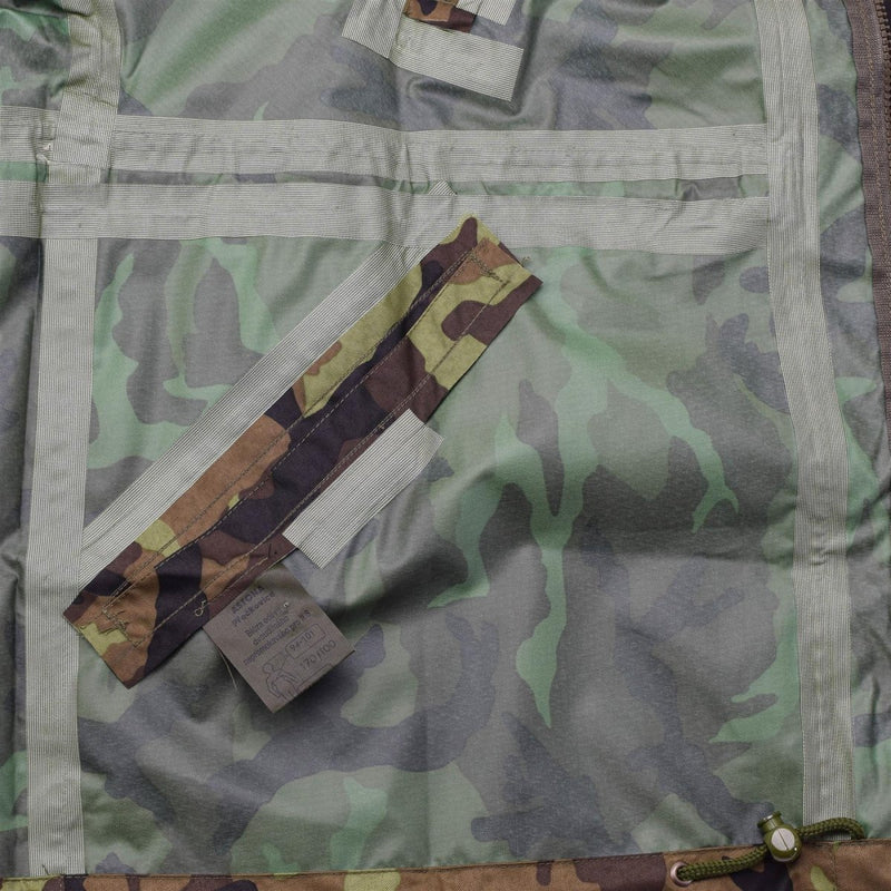 Origianl Tsjechisch militair M95 Waterdichte tactische jas lichtgewicht Vzor 95 camo