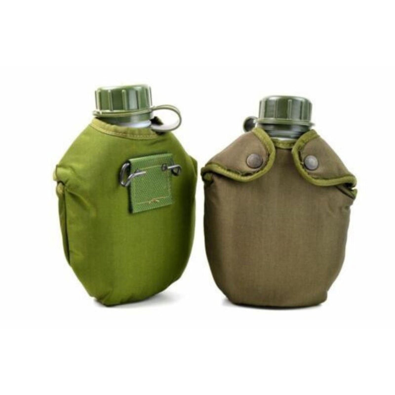 Origineel leger drink fles m48 Noorse waterfles militaire kantine Noorwegen