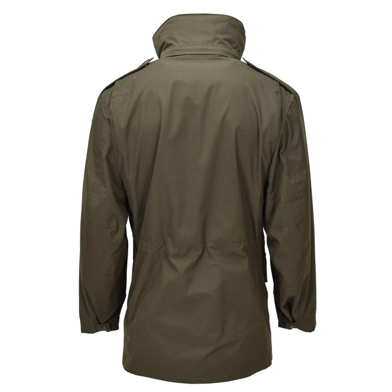 Originele Oostenrijkse militaire M65 Combat Jacket Waterdicht Sympatex Membraan Olive