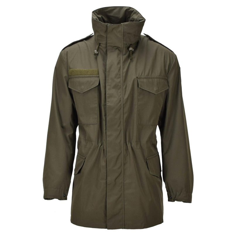 Originele Oostenrijkse militaire M65 Combat Jacket Waterdicht Sympatex Membraan Olive