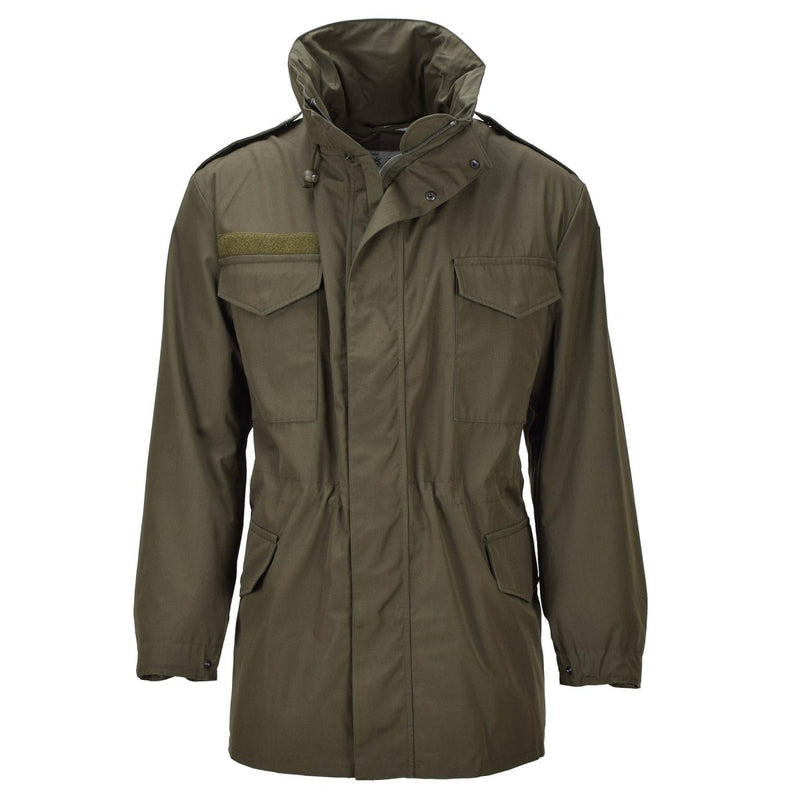 Originele Oostenrijkse militaire M65 Combat Jacket Waterdicht Sympatex Membraan Olive