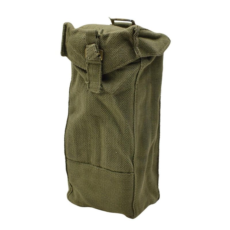 Origineel België Leger Duurzaam canvas Materiaal Medium Magazine Pouch Bag Olive