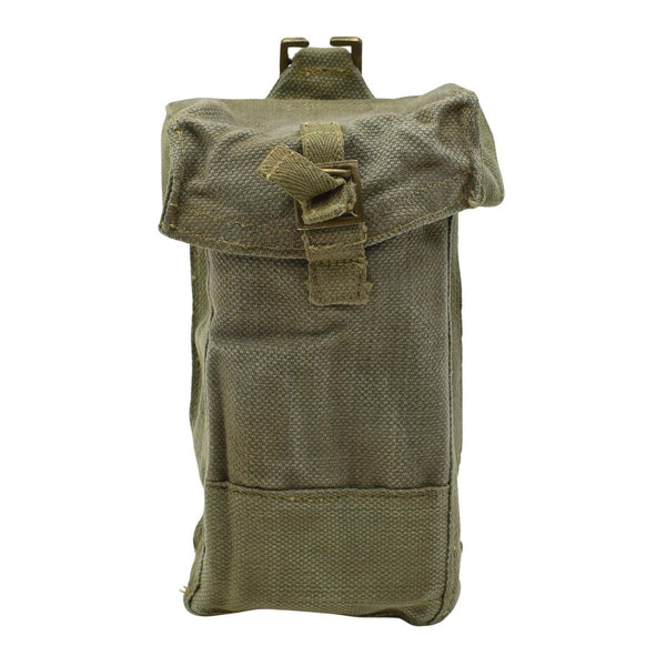 Origineel België Militair Duurzaam canvas Materiaal Small Magazine Pouch Bag Olive