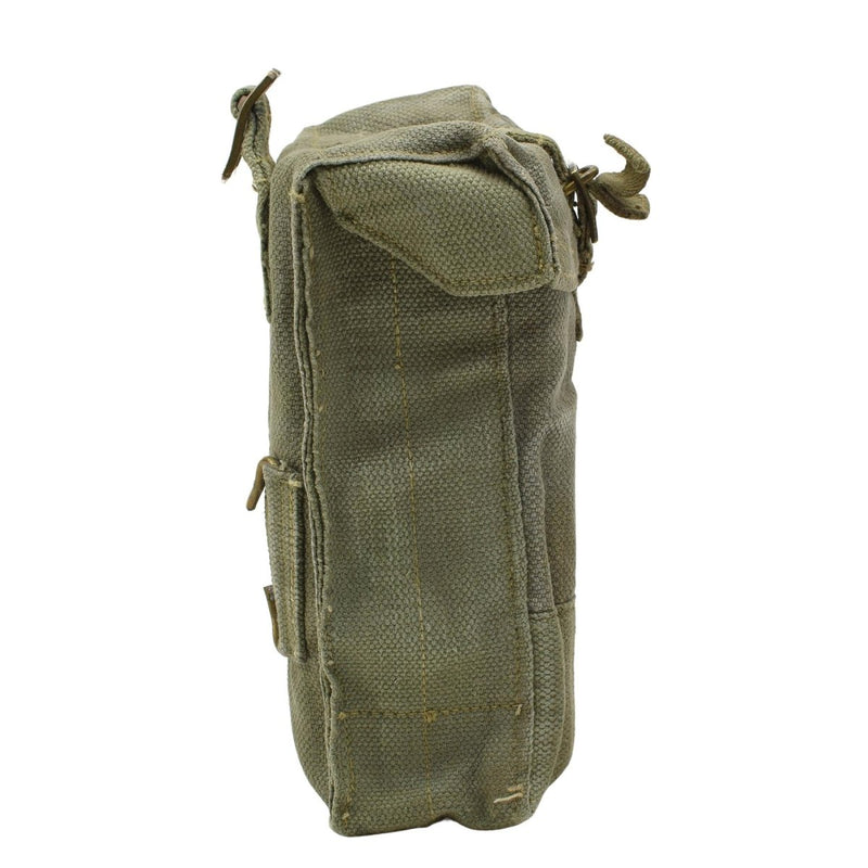 Origineel België Militair Duurzaam canvas Materiaal Small Magazine Pouch Bag Olive