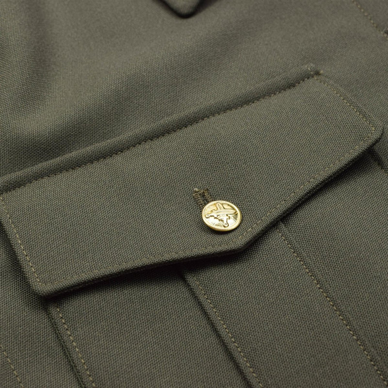 Originele Tsjechische leger blouson field troepen casual militaire olijfblouse jas nieuw