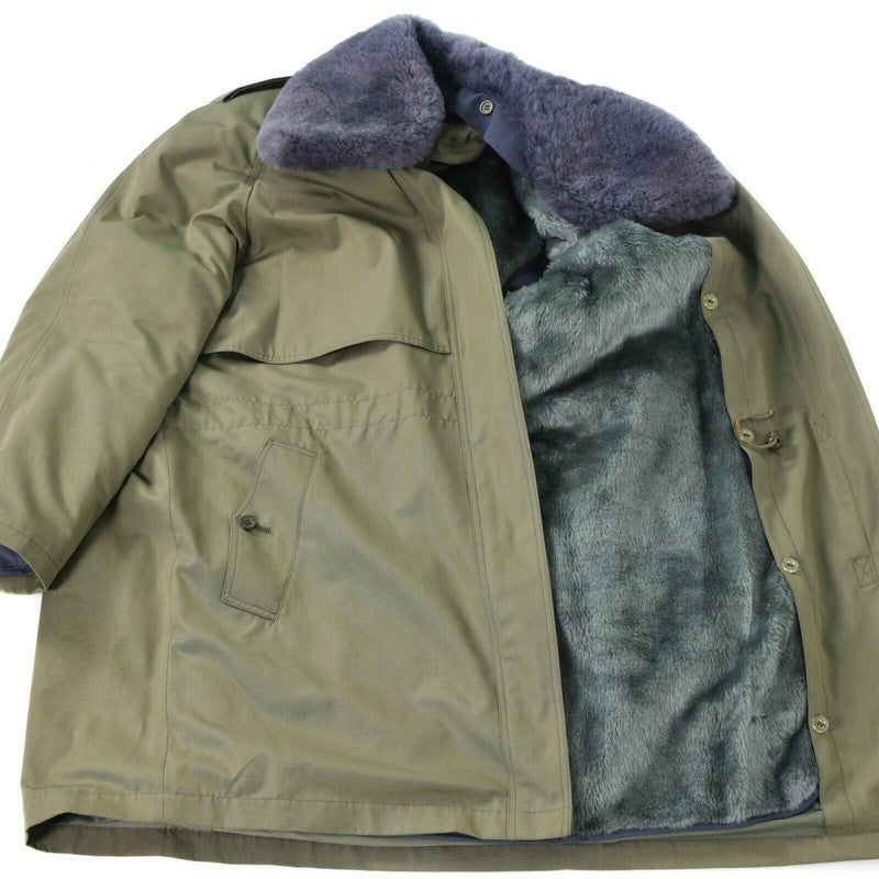 Origineel Tsjechisch leger Field Parka M85 Leger Issue Olive Winter Jacket W Lijns nieuw