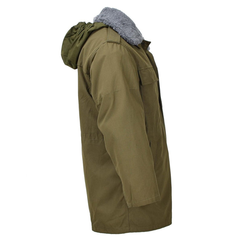 Originele Tsjechische militaire jas Parka M85 W Liner Hooded Long Hem Army Olive