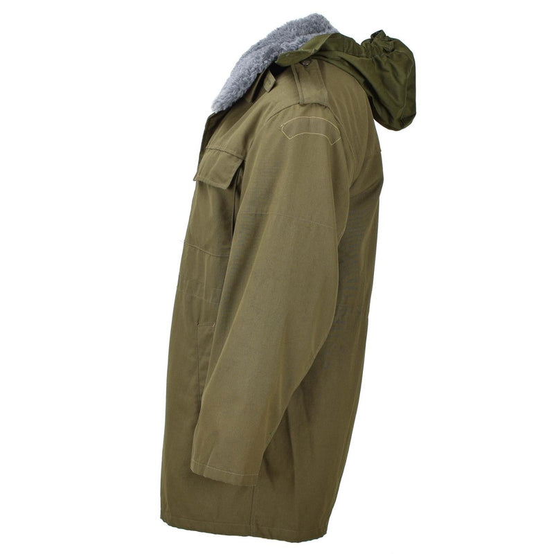 Originele Tsjechische militaire jas Parka M85 W Liner Hooded Long Hem Army Olive