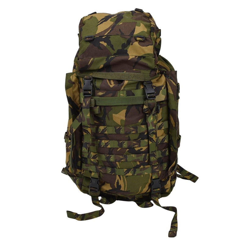 Originele Nederlandse militaire tactische rugzak 60L Molle Loops DPM Woodland Camo