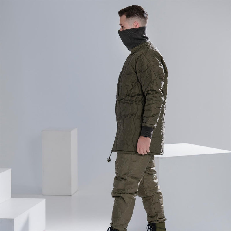 Origineel Duitse leger veldjack Parka quilt voering militaire kwestie winter nieuw