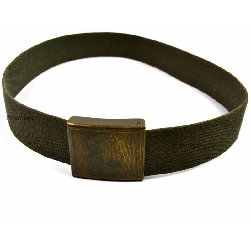 Origineel Duitse leger militaire brievengordel zware Duitse Webbing Olive