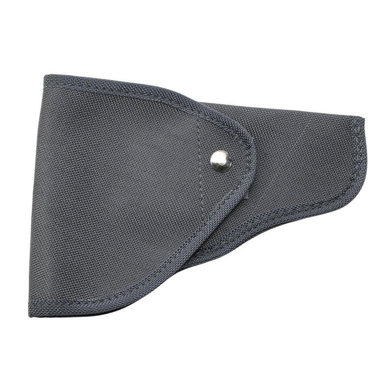 Originele Italiaanse militaire pistool holster snapknop sluiting polycotton grijs