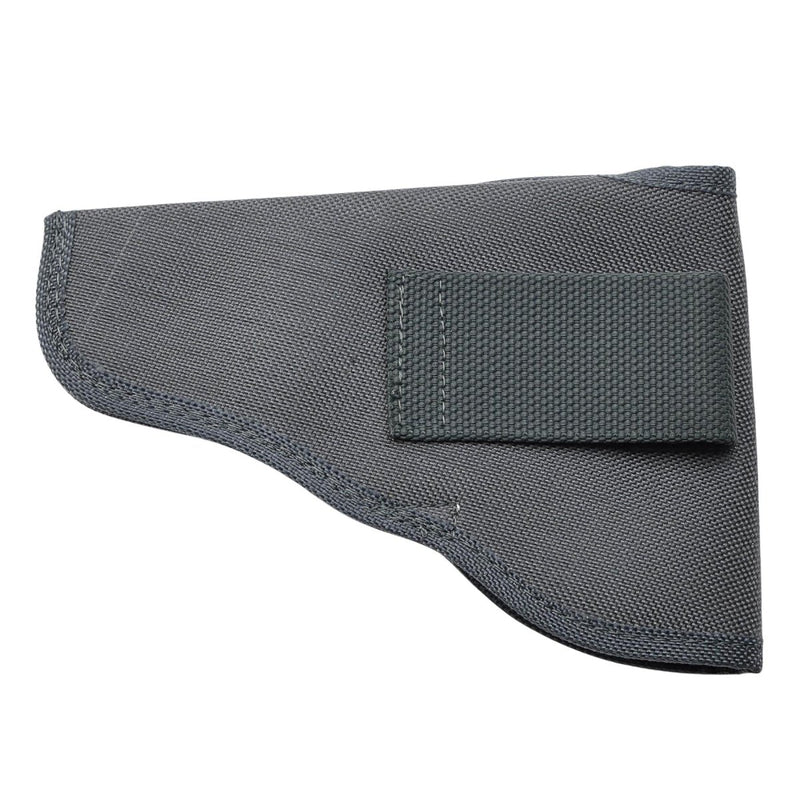 Originele Italiaanse militaire pistool holster snapknop sluiting polycotton grijs