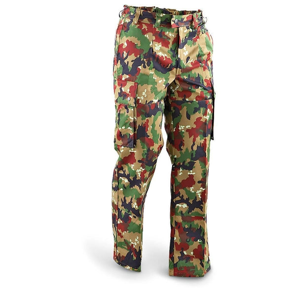 Originele Zwitserse leger broek M83 Combat Alpenflage Camo Field broek Zwitserland