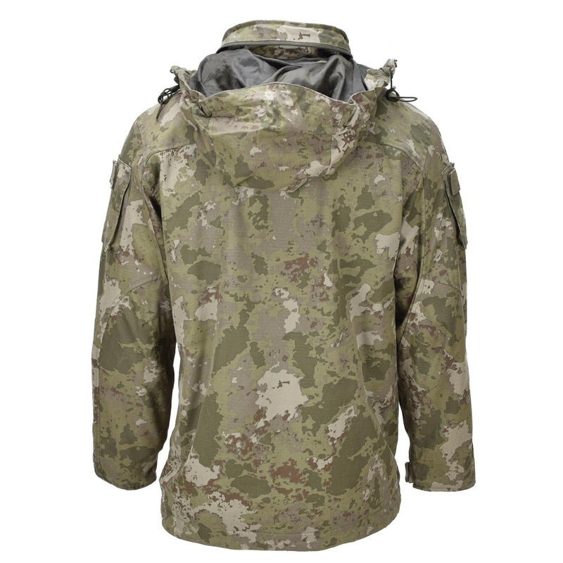 Originele Turkse veld Parka ripstop materiaal vooldaway hood kama camouflage