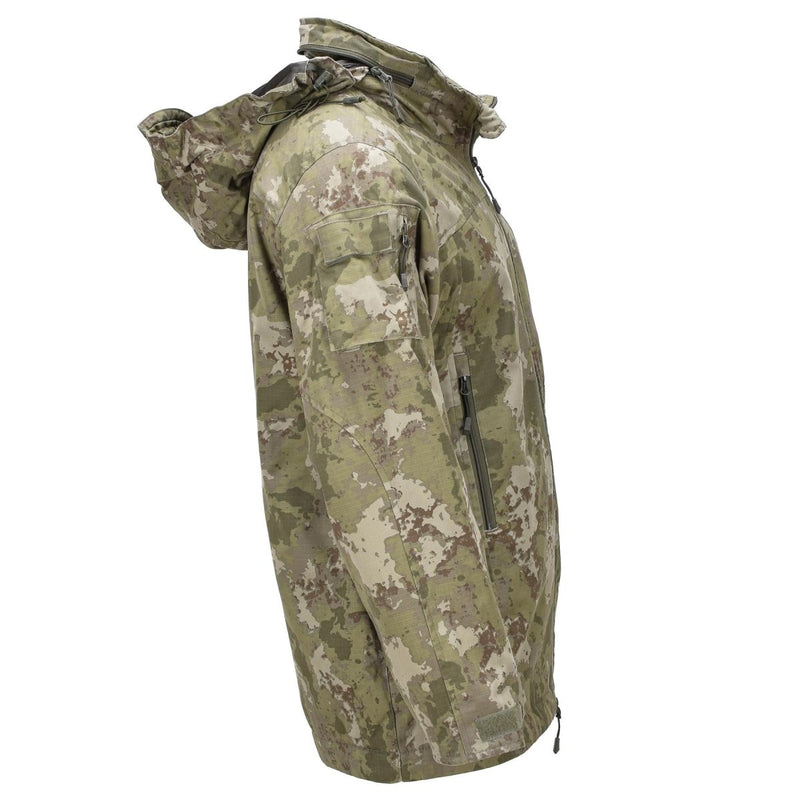 Originele Turkse veld Parka ripstop materiaal vooldaway hood kama camouflage