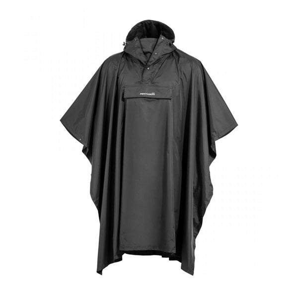 Pentagon Cloudburst Packable Poncho Waterdichte ademende reflecterende details