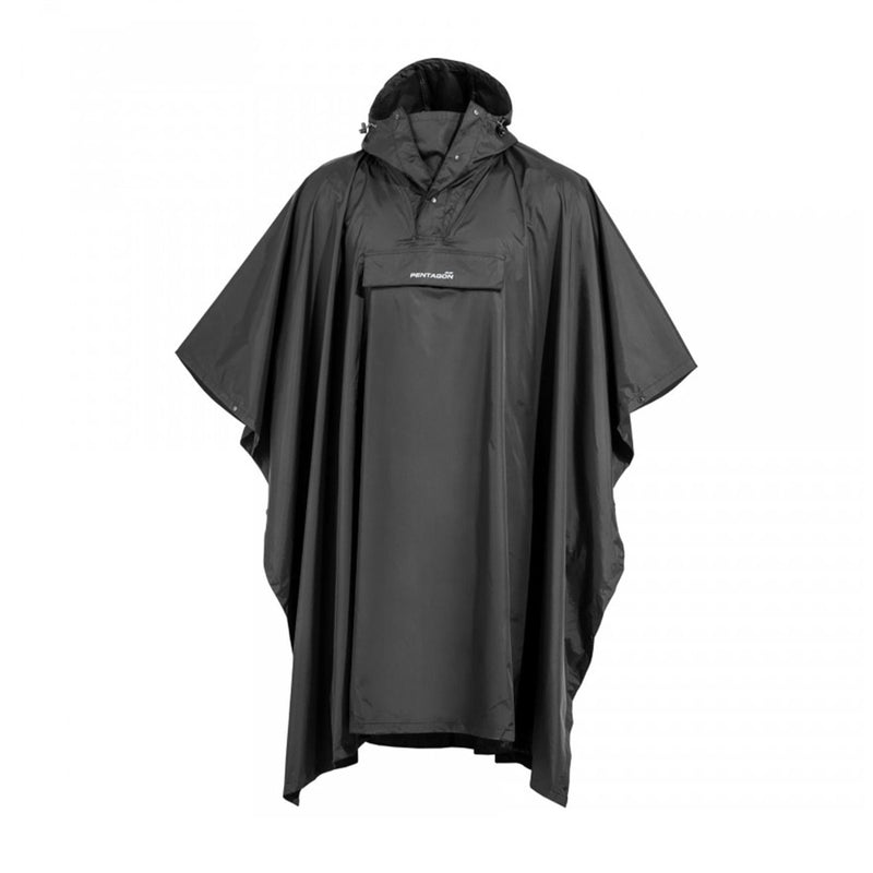 Pentagon Cloudburst Packable Poncho Waterdichte ademende reflecterende details